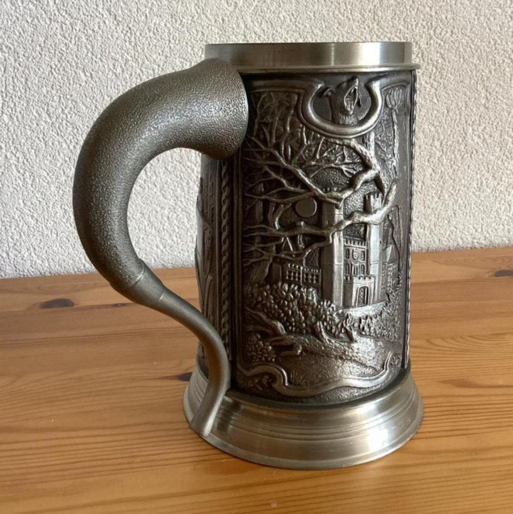 Sherlock Holmes Tankard - 100th Anniversary Issue, Geschikt voor droogbloemen, Zo goed als nieuw, Metaal, Zilver