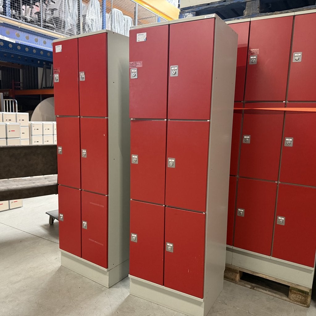 6-deurs Oostwoud locker - 195x60x50 cm, Niet ingevuld, Gebruikt, Niet ingevuld, Niet ingevuld