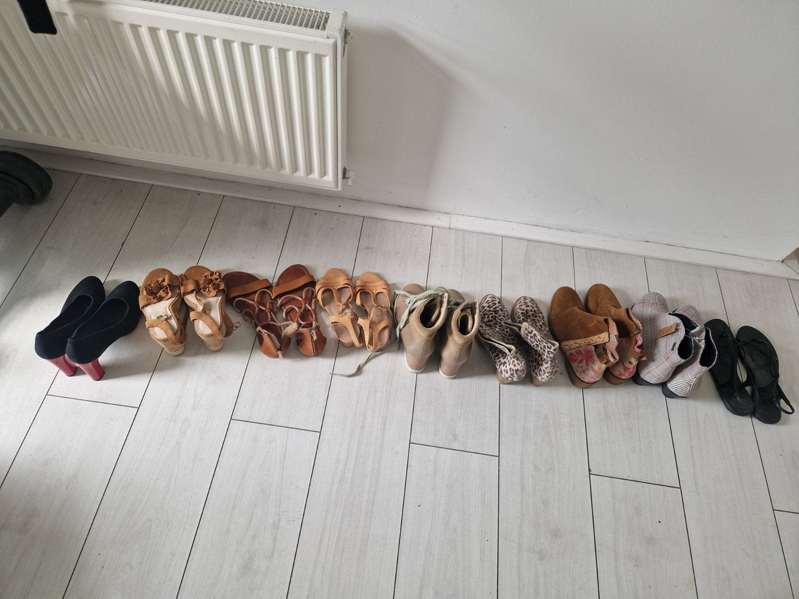 Schoenen en laarsjes mt.39, Ophalen, 5 cm of meer, Minder dan 80 cm, Zwart