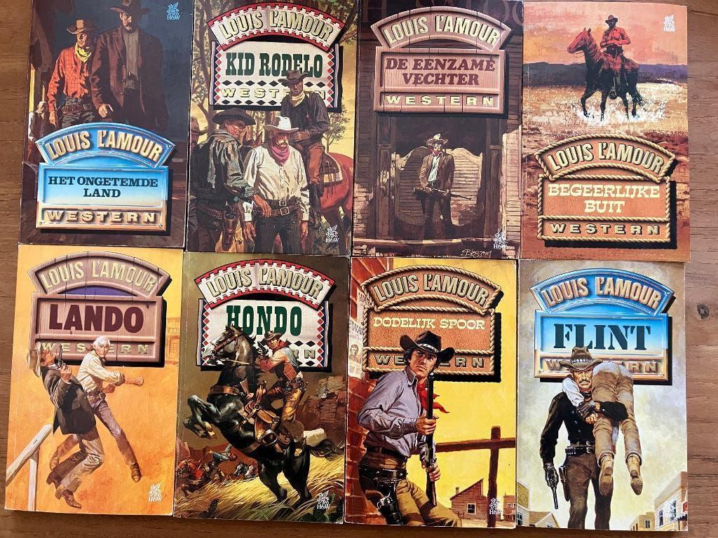 Western pockets Louis l'Amour 8 delen, Ophalen of Verzenden, Gelezen, Louis L'Amour