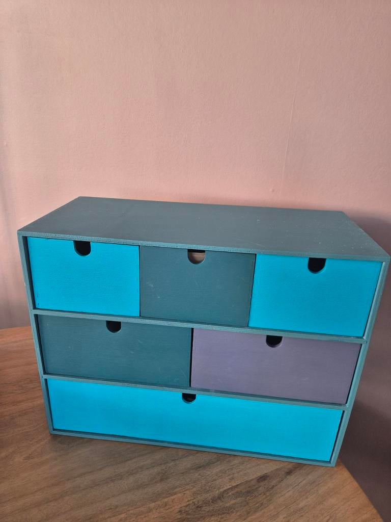 Kleurrijk ladekastje met 6 laden IKEA  Moppe, Huis en Inrichting, Kasten | Ladekasten, Ophalen, Gebruikt, Modern, Speels, 5 laden of meer