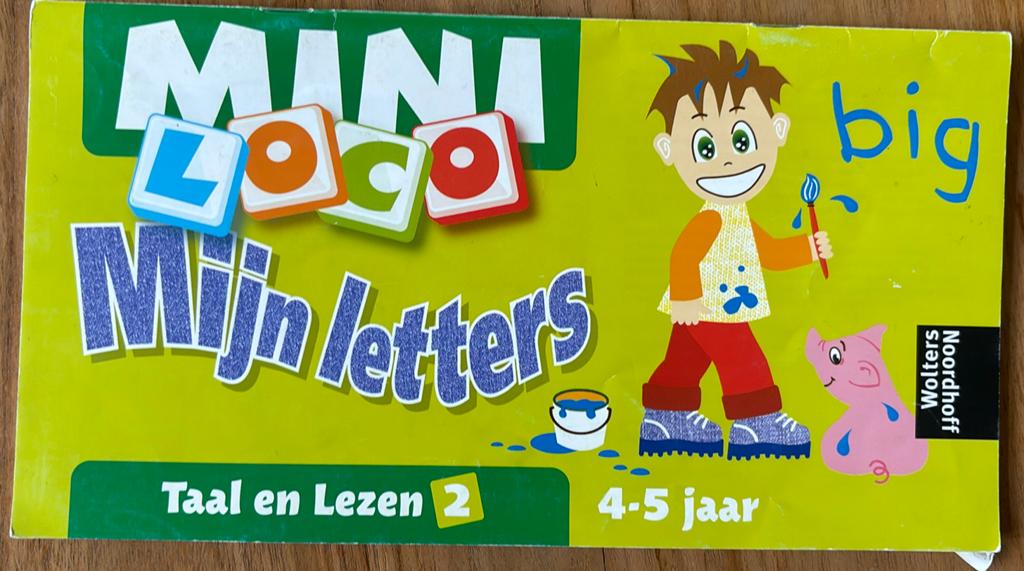 Mini Loco Mijn Letters Taal en Lezen 2 (4-5 jaar), Ophalen of Verzenden, Zo goed als nieuw, Nederlands, Venema
