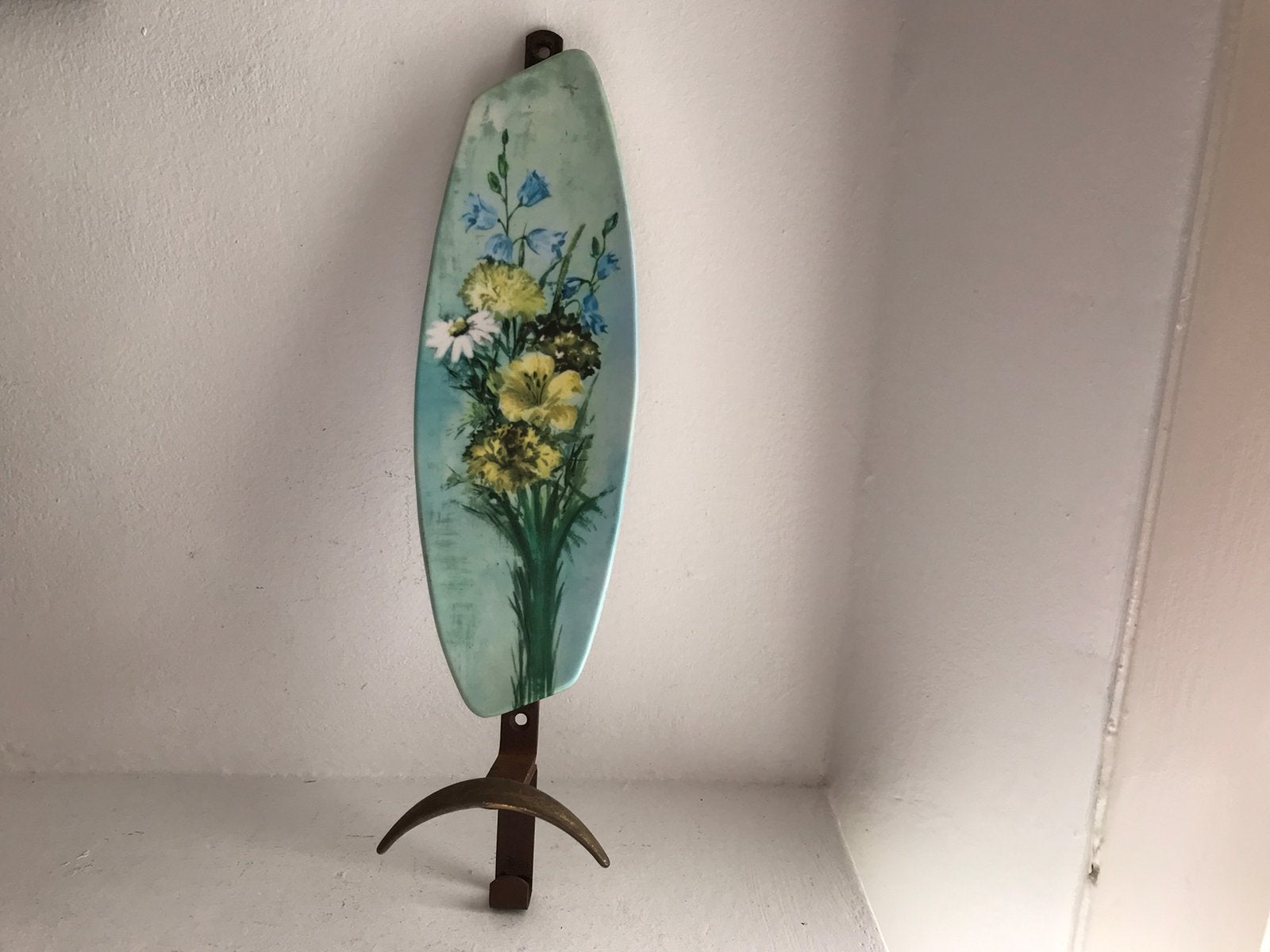 Kapstok bloemen vintage, Verzamelen, Retro, Ophalen of Verzenden, Huis en Inrichting