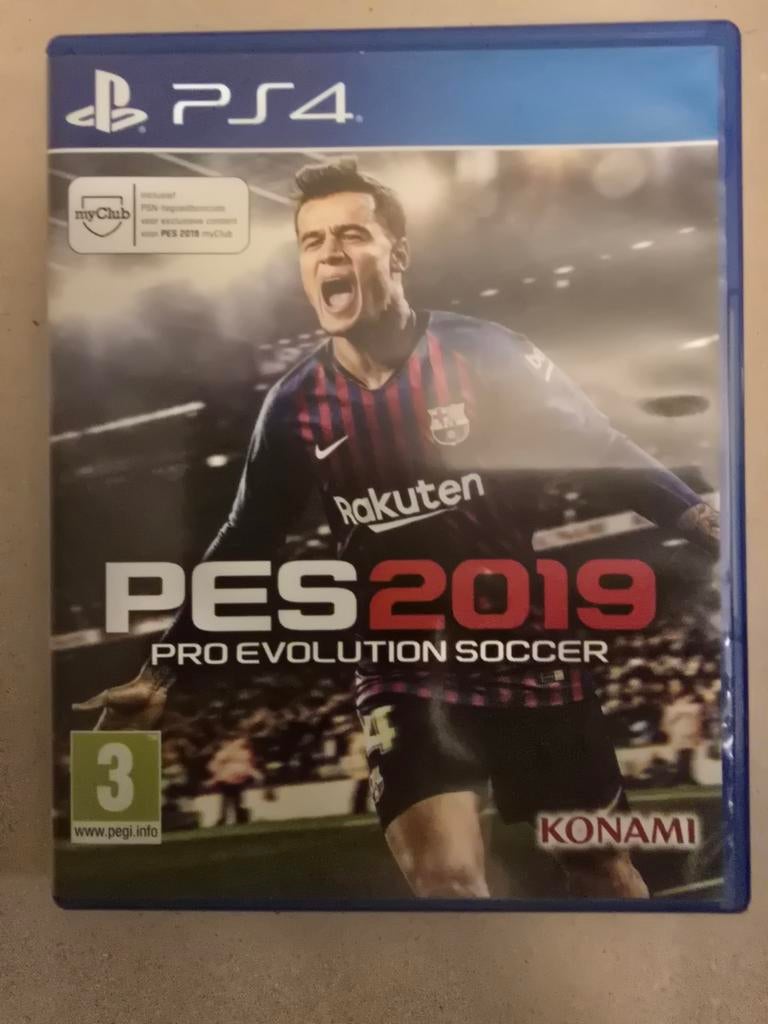 PES 2019 Pro Evolution Soccer PS4 - Zo goed als nieuw, Ophalen of Verzenden, Zo goed als nieuw, Eén computer, Sport