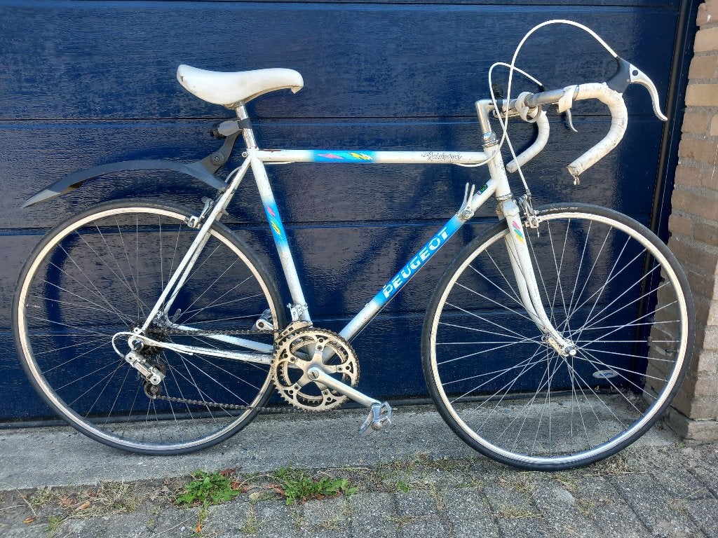 Vintage Peugeot racefiets - om op te knappen, Fietsen en Brommers, Fietsen | Racefietsen, Minder dan 10 versnellingen, Gebruikt