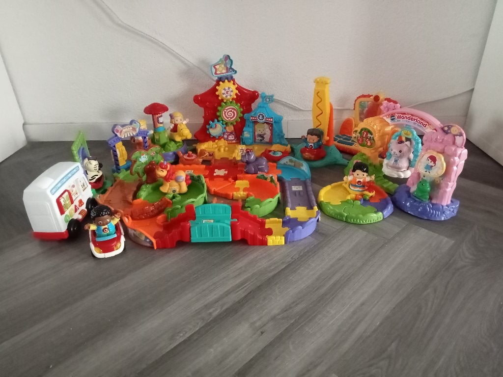 Pakket VTech Toet Toet Auto's en Zoef Zoef Dieren, Ophalen of Verzenden, Gebruikt, 2 tot 4 jaar
