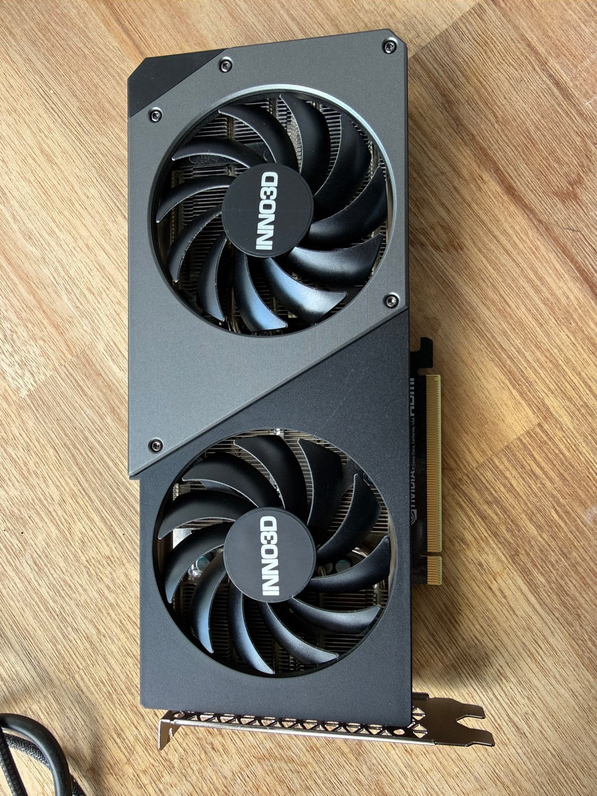 INNO3D GeForce RTX 4070 TWIN X2 12GB videokaart, Ophalen, GDDR6, PCI-Express 4, Zo goed als nieuw