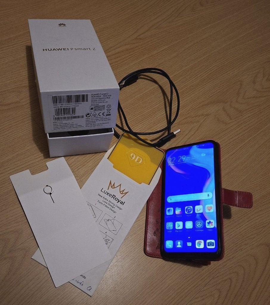 Huawei P Smart Z 64Gb, Ophalen, Zwart, Touchscreen, Android OS