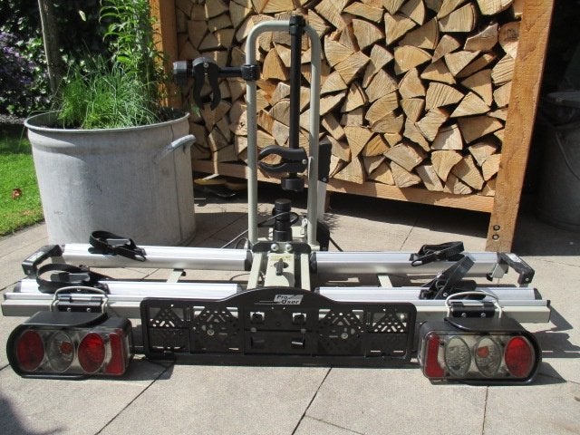 fietsendrager voor 2 elektrische fietsen pro user diamant, Ophalen, Gebruikt, Elektrische fiets, 2 fietsen