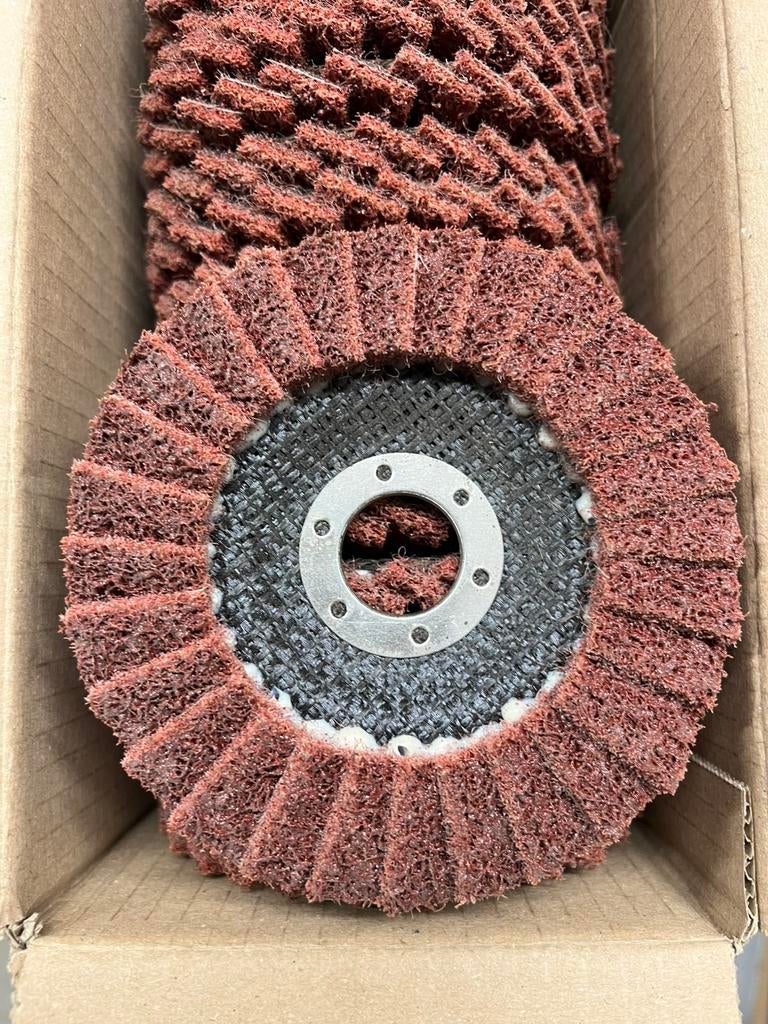 Scotch brite fleece Lamellenschijven Sale!!, Doe-het-zelf en Verbouw, Gereedschap | Slijpmachines, Ophalen of Verzenden, Nieuw