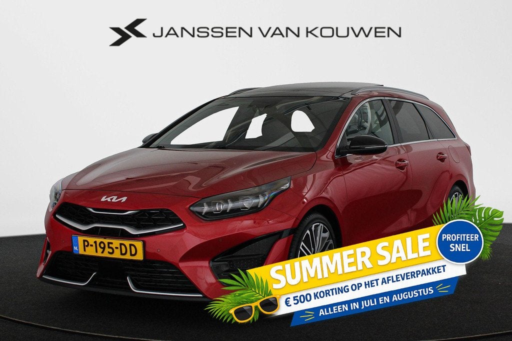 Kia Ceed Sportswagon 1.5 T-GDi GT-PlusLine Automaat Pano JBL, Auto's, Kia, Gebruikt, 4 cilinders, 160 pk, Alcantara