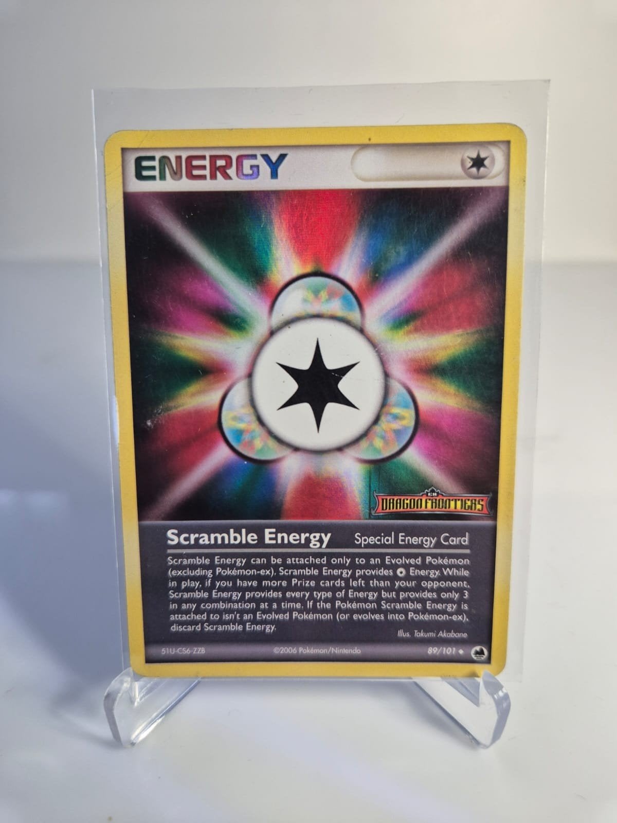 POKEMON KAART; SCRAMBLE ENERGY, 89/101, HOLO, Ophalen of Verzenden, Zo goed als nieuw