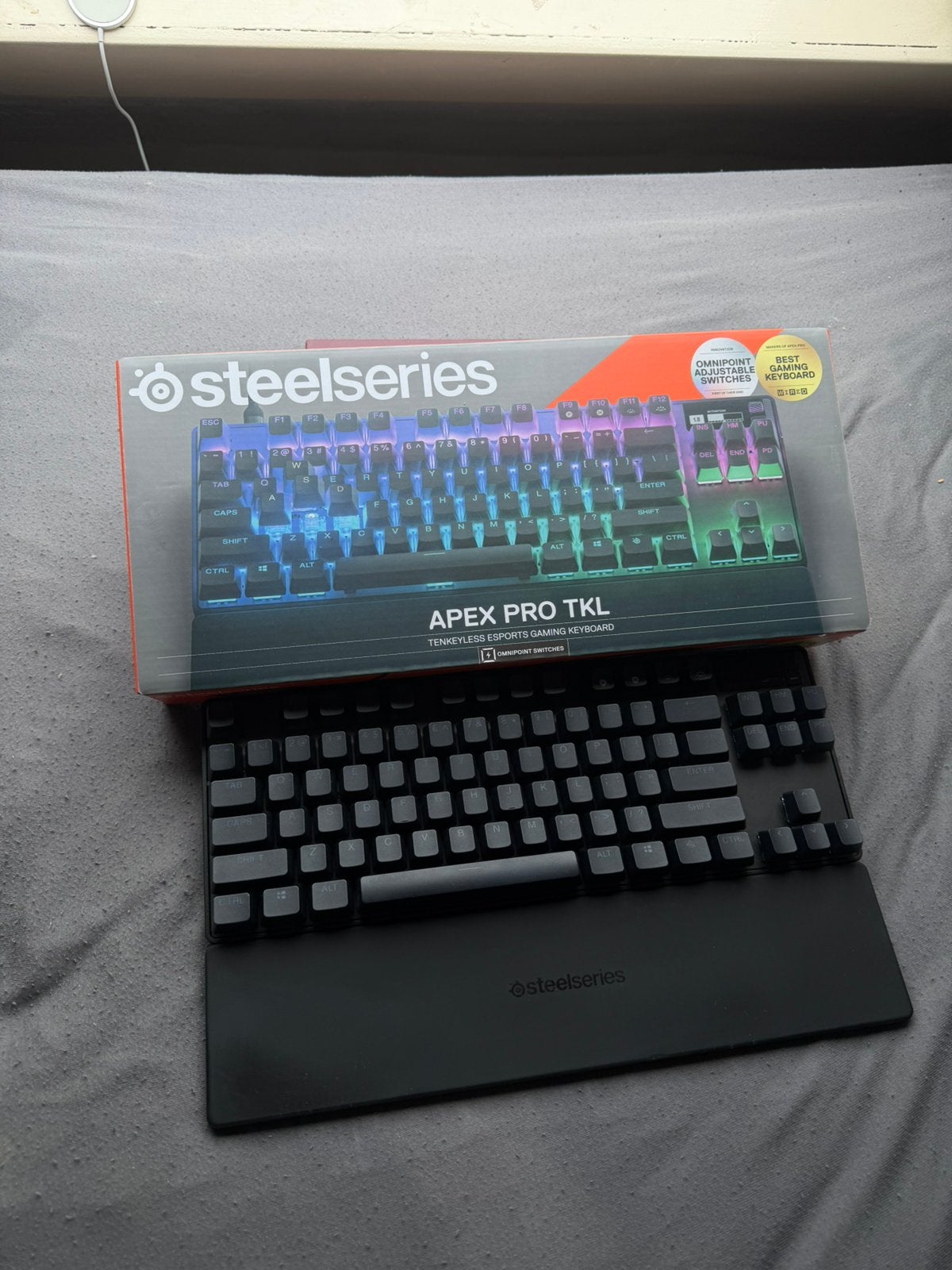 Steelseries apex pro TKL, Computers en Software, Toetsenborden, Ophalen of Verzenden, Zo goed als nieuw