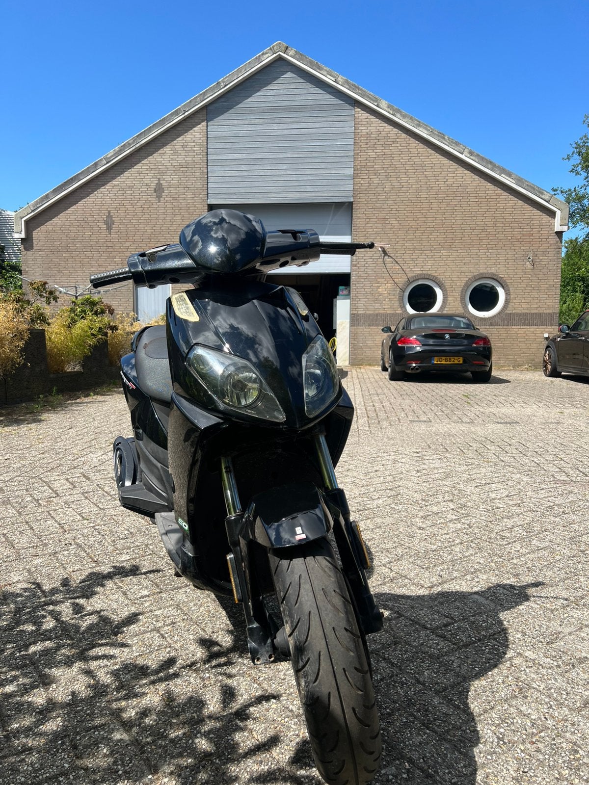 Aprilia sr 50, Ophalen