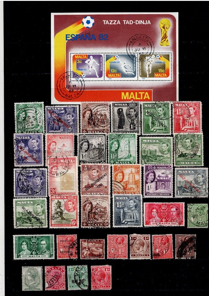 Malta  gestempeld, Verzenden, Malta, Gestempeld