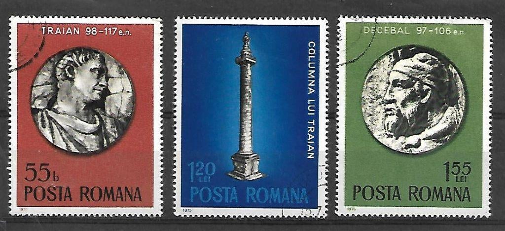 Roemenië  3267 t/m 3269, Ophalen of Verzenden, Overige landen, Gestempeld