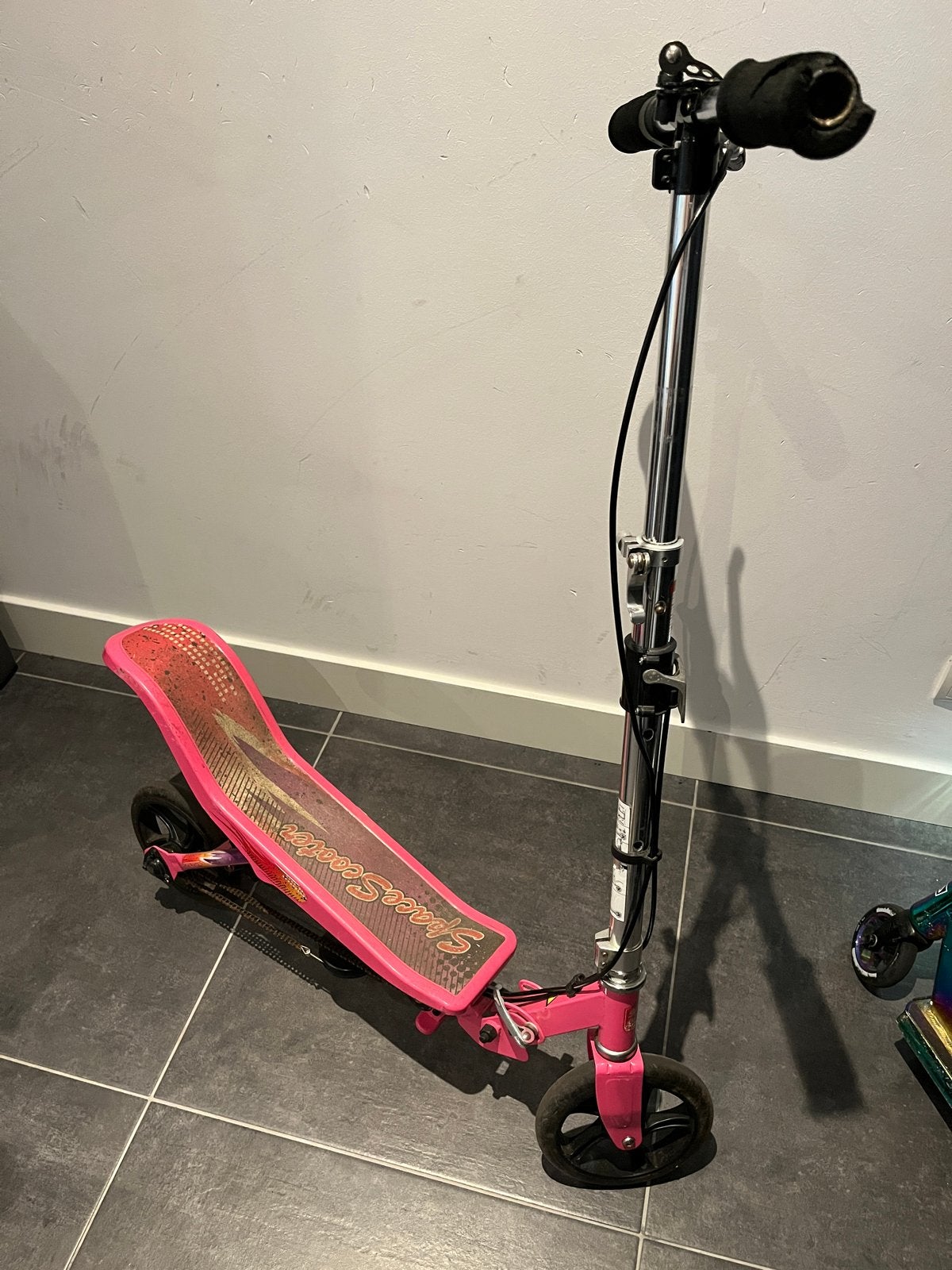 Space Scooter roze, Fietsen en Brommers, Ophalen of Verzenden, Gebruikt, Gewone step
