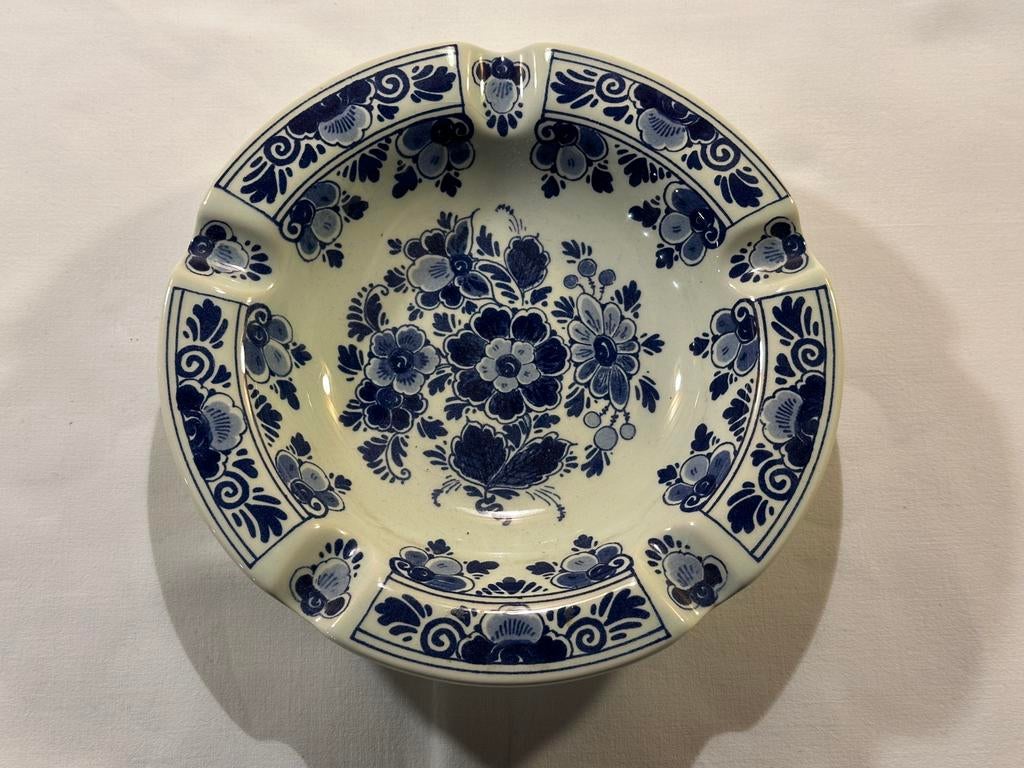 Vintage Delftsblauwe schaaltje/asbak – Regina Gouda, Ophalen of Verzenden