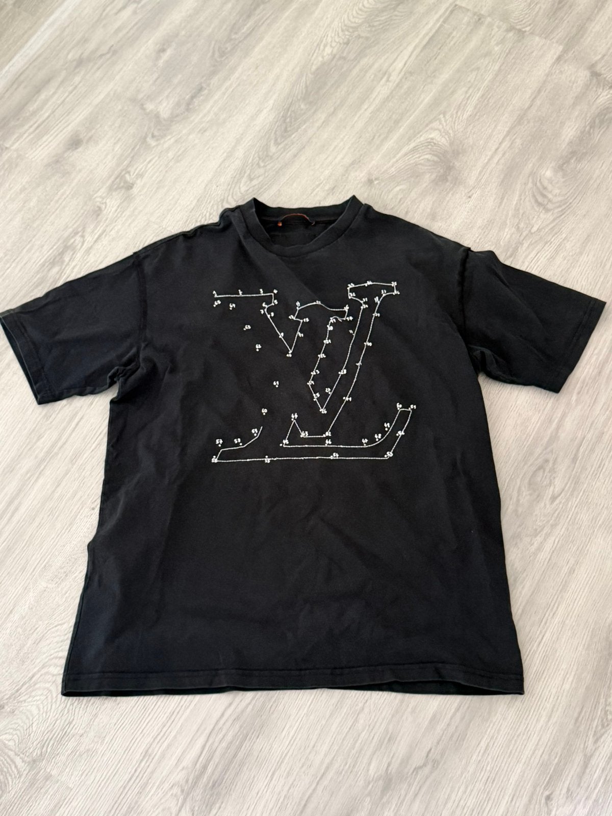 Louis Vuitton T-shirt maat L, Ophalen of Verzenden, Zo goed als nieuw, Zwart