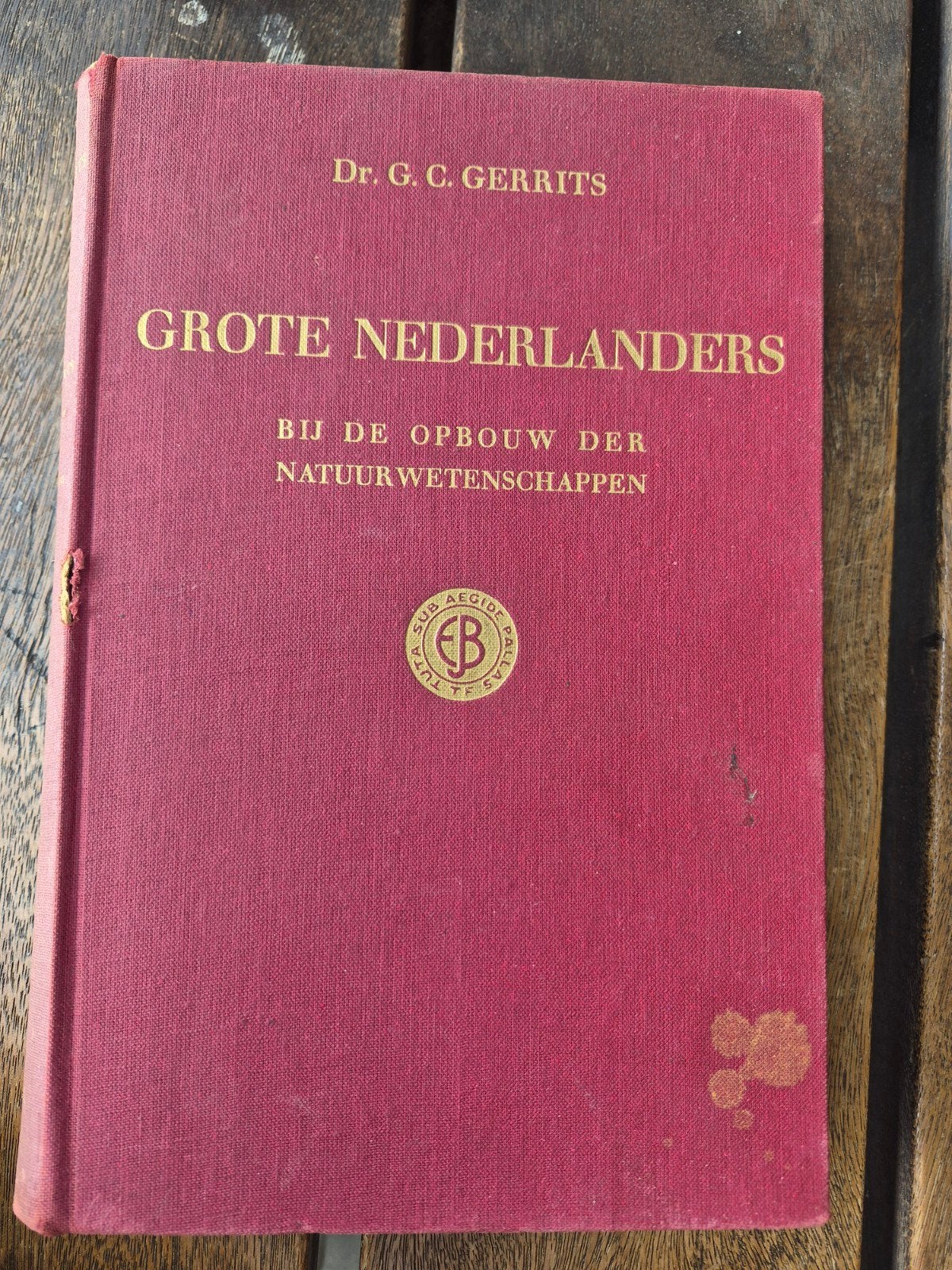 Grote Nederlanders bij de Opbouw der Natuurwetenschappen, Ophalen of Verzenden, Gelezen, Overige onderwerpen, Dr. G. C. Gerrits