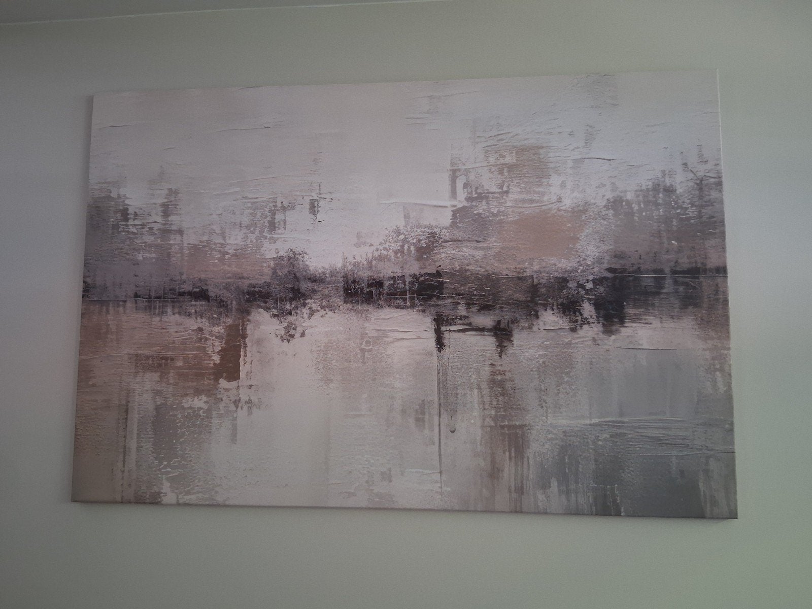 canvas schilderij, Ophalen