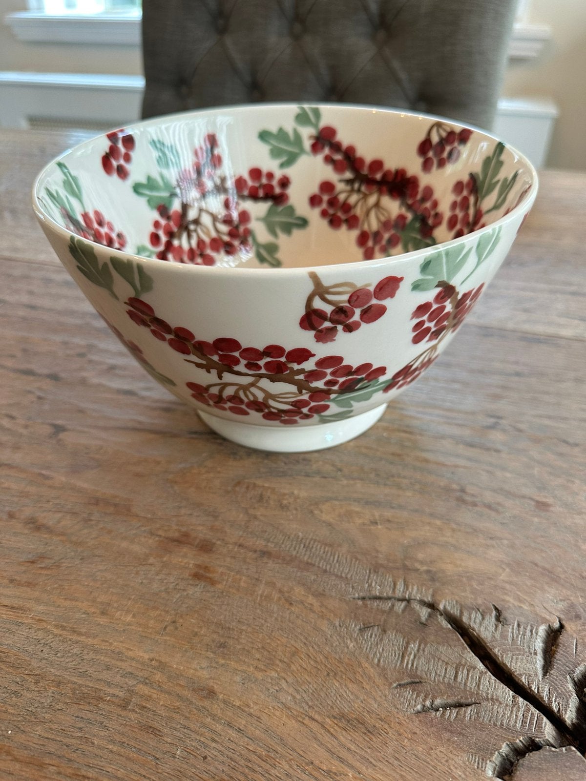 Emma bridgewater hawthorn berries large bowl 20cm nieuw, Ophalen