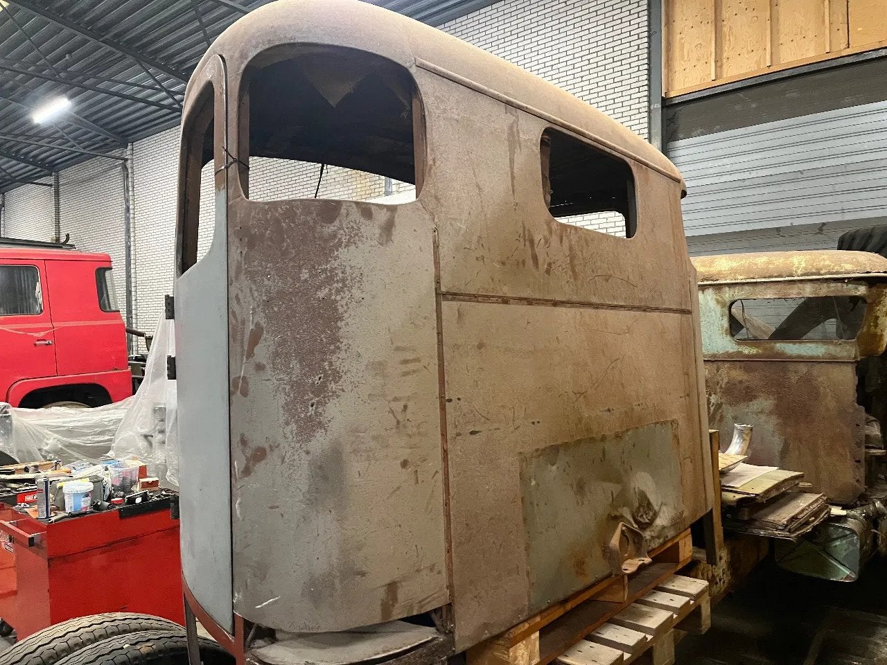Scania oldtimer cabine, Gebruikt, Scania, Overige Auto-onderdelen