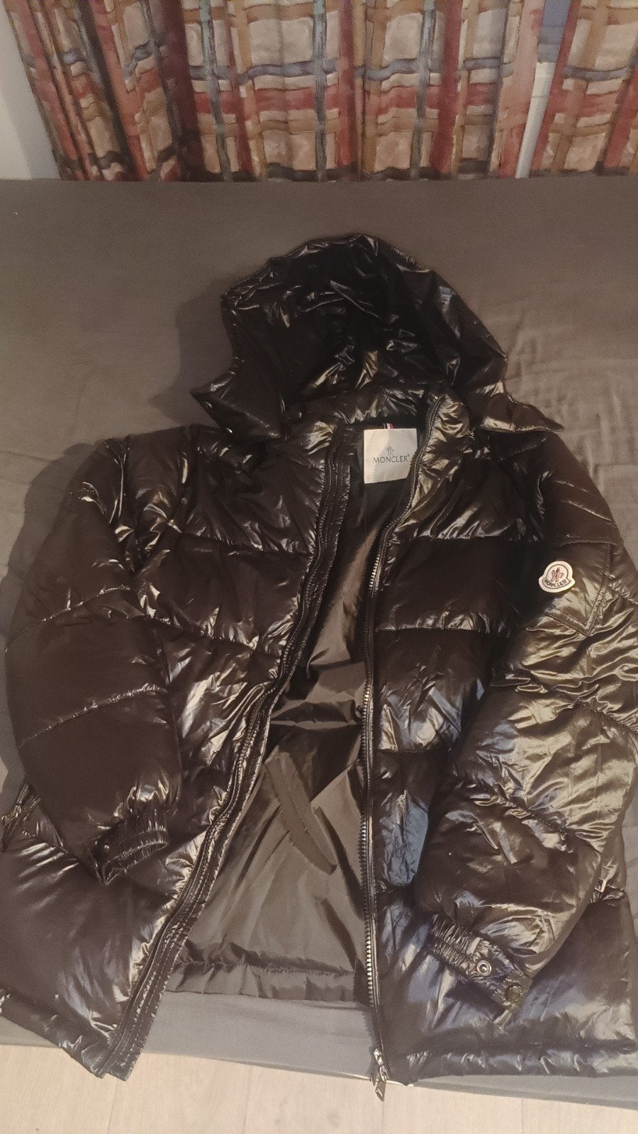 Moncler Puffer Jas Zwart - Maat M, Moncler, Maat 48/50 (M), Zwart, Ophalen of Verzenden