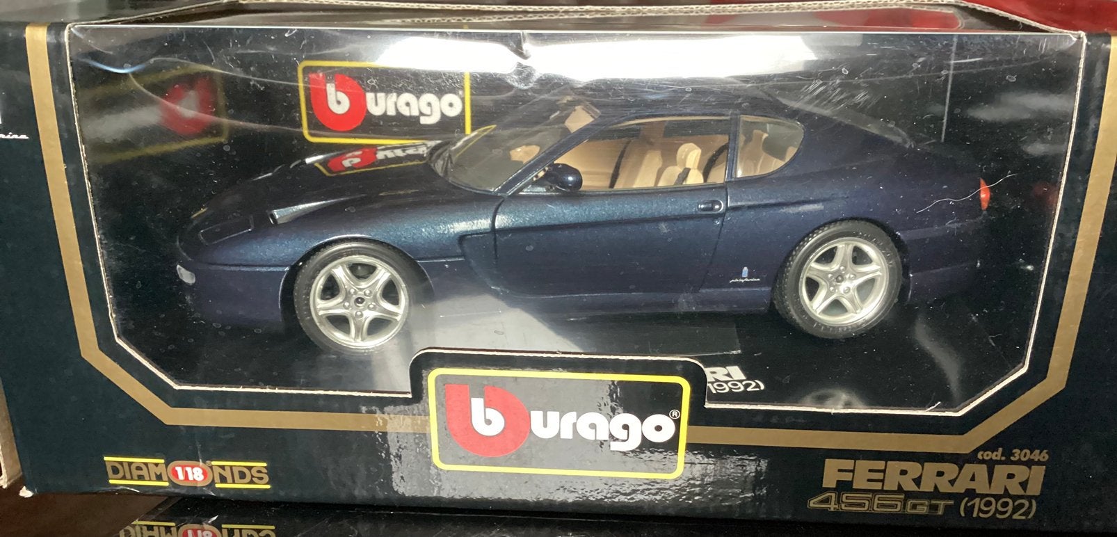 Ferrari 456 GT, Ophalen of Verzenden, Zo goed als nieuw, Auto, Bburago