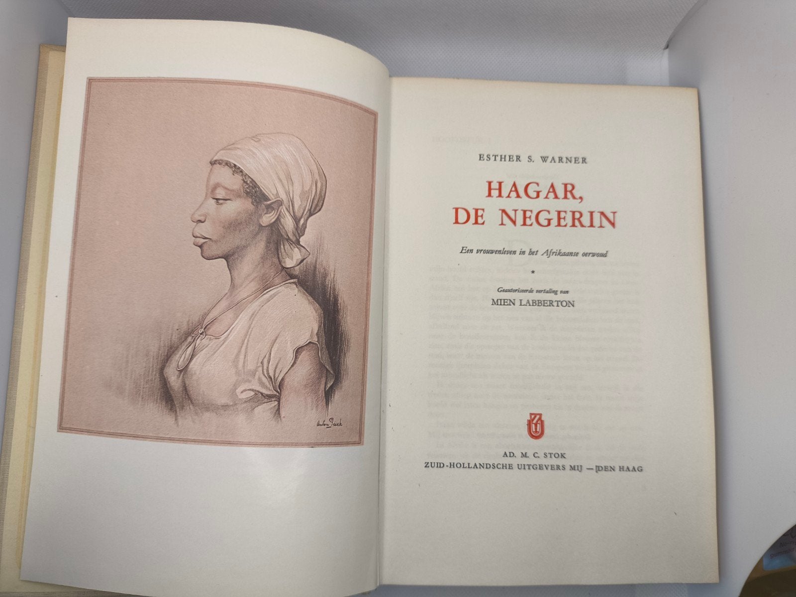 Hagar de negerin Esther Warner Boek, Ophalen of Verzenden, Zo goed als nieuw