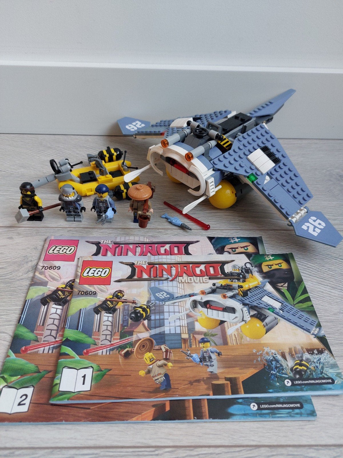 Lego Ninjago Movie 70609 Manta Ray Bomber!
1 bovenlijfje is