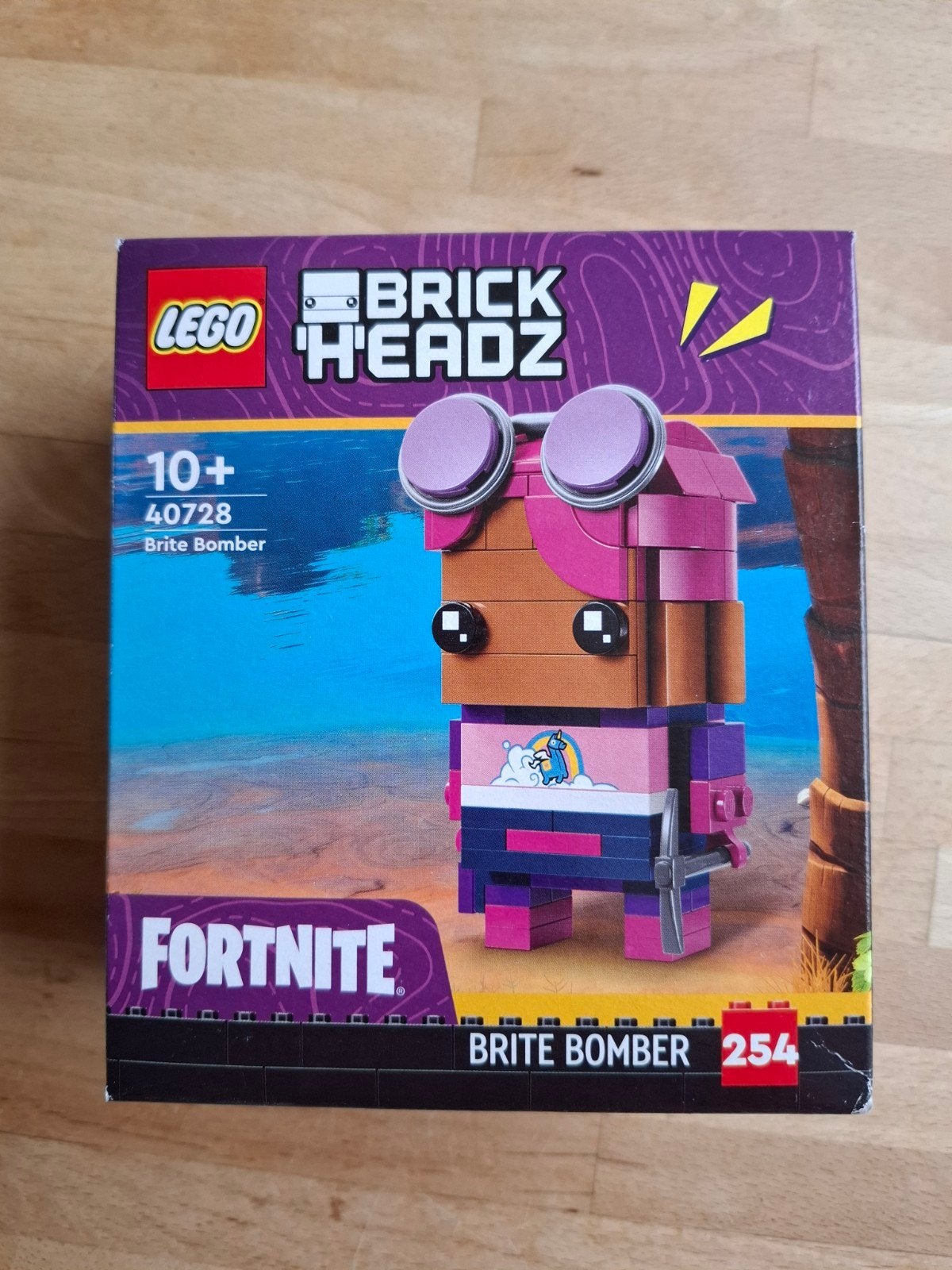 Lego Brick Headz Brite Bomber nr 254 Fortnite, Ophalen of Verzenden, Nieuw