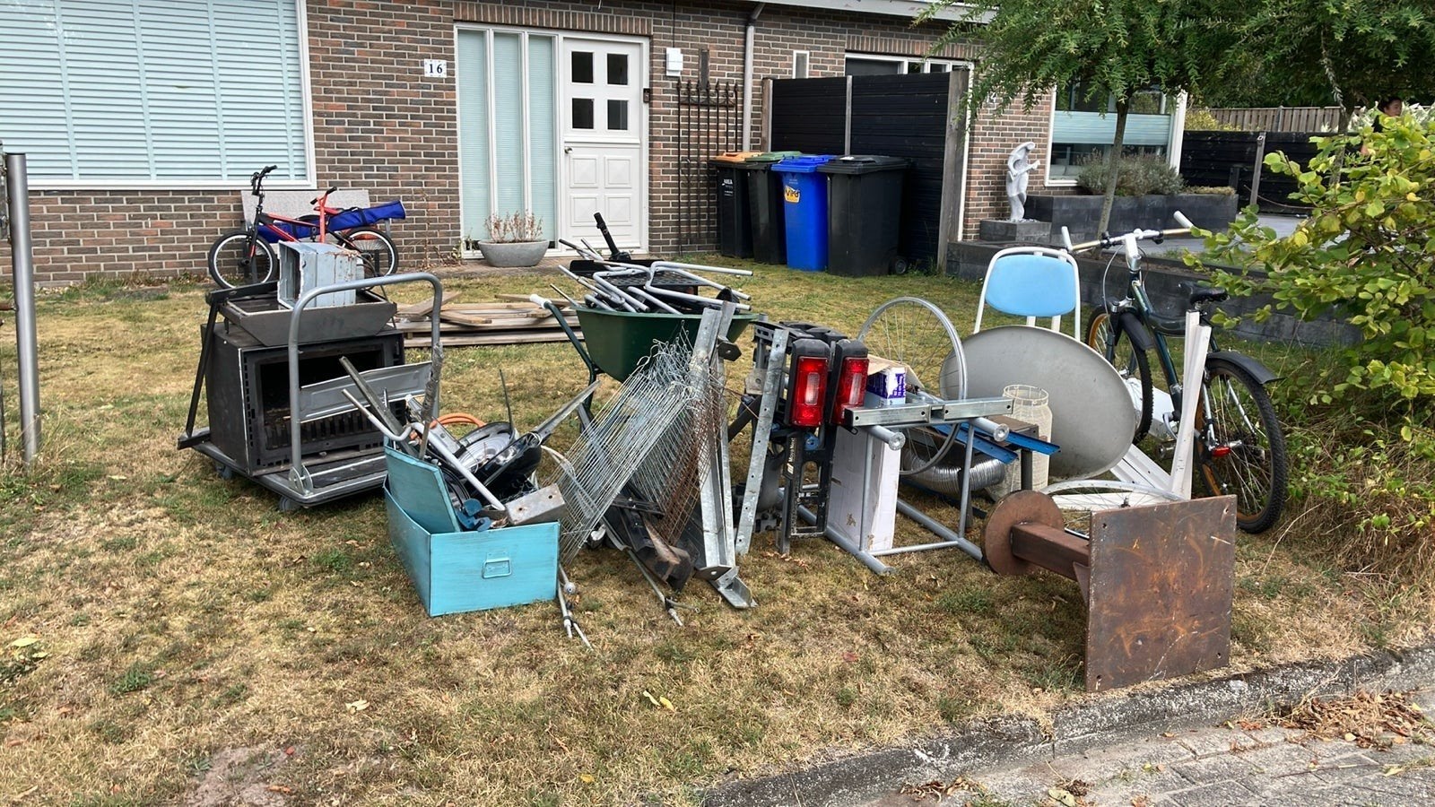 oudijzer metalen   gratis gehaald, Ophalen of Verzenden
