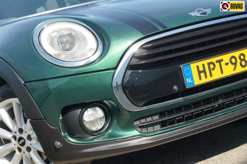Mini Mini Clubman 2.0 Cooper D Chili | British Racing Green, Auto's, Voorwielaandrijving, 4 cilinders, 150 pk, Leder en Stof