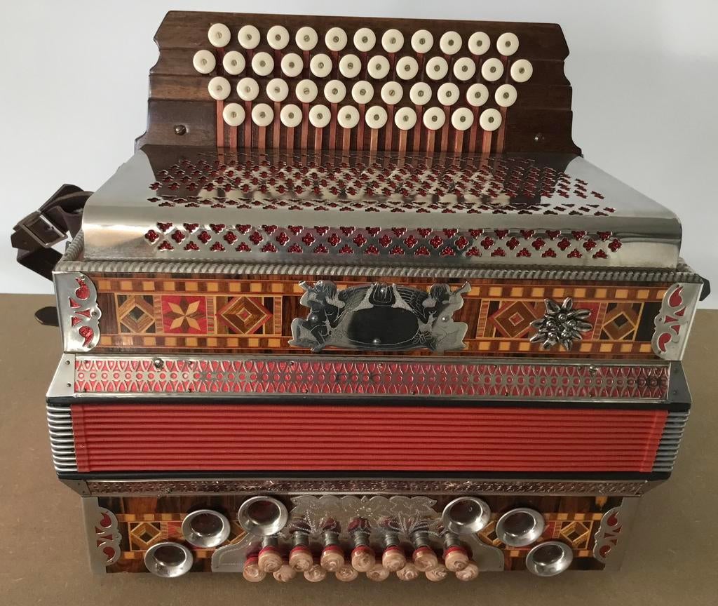 Steirische Harmonika BES ES AS DES, Ophalen, Zo goed als nieuw, Overige formaten, Overige merken