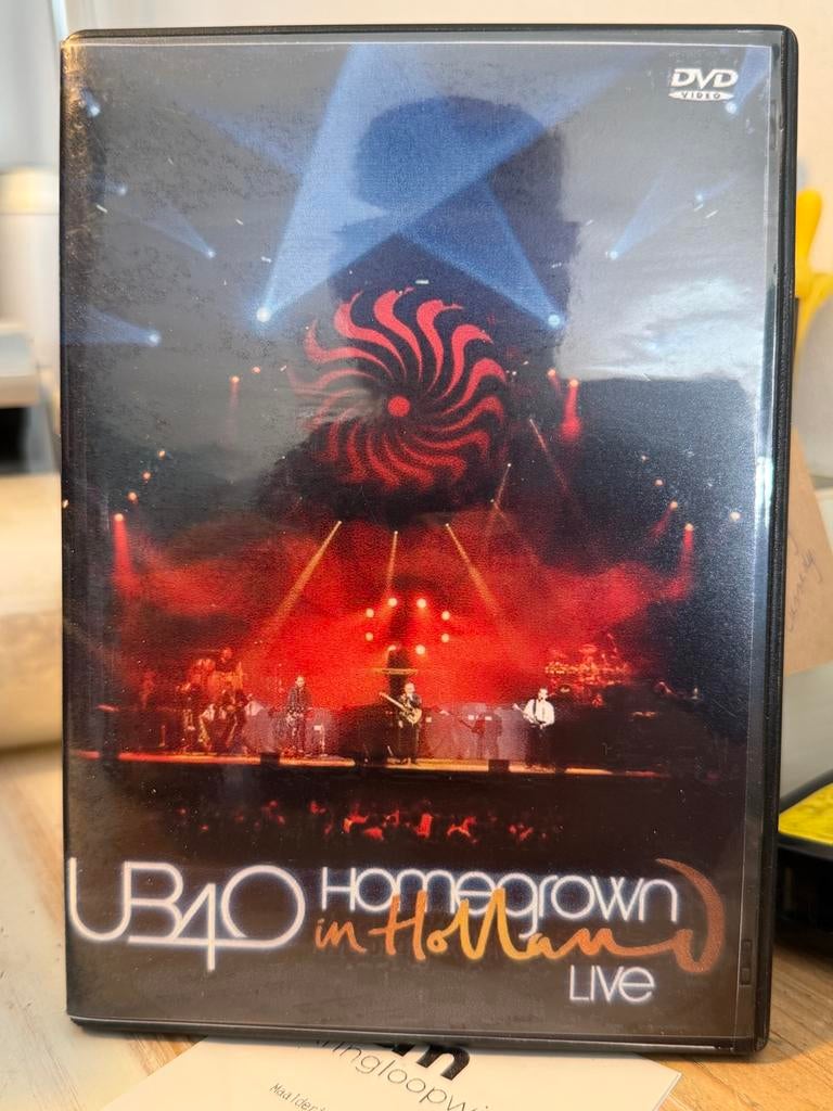 UB40 Homegrown in Holland Live DVD, Alle leeftijden, Ophalen of Verzenden, Gebruikt, Muziek en Concerten
