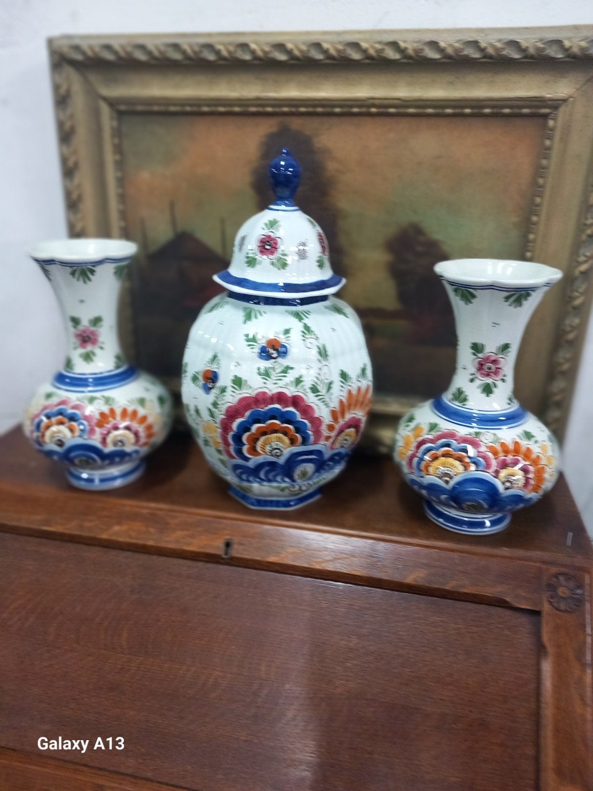 mooie vazen 3 stuks porselein prijs 35.00, Antiek en Kunst, Ophalen of Verzenden