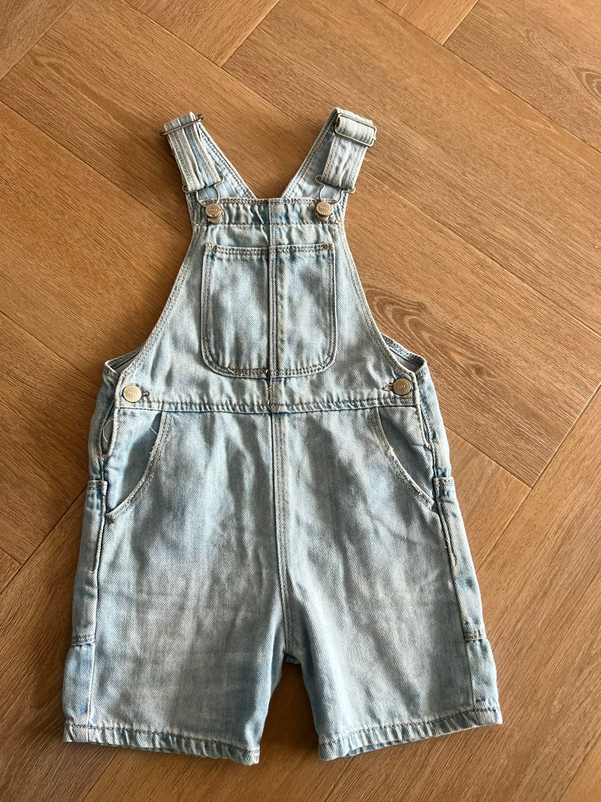 Tuinbroek denim overall zara maat 98, Ophalen of Verzenden, Jongen of Meisje, Broek