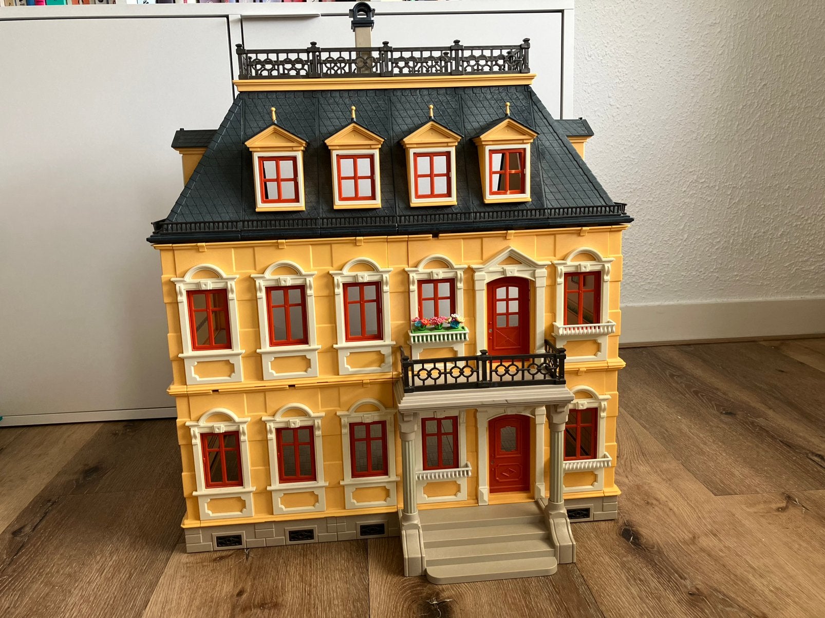 Playmobil nostalgisch poppenhuis 5301 met inrichting, Kinderen en Baby's, Speelgoed | Poppenhuizen, Ophalen, Gebruikt, Poppenhuis
