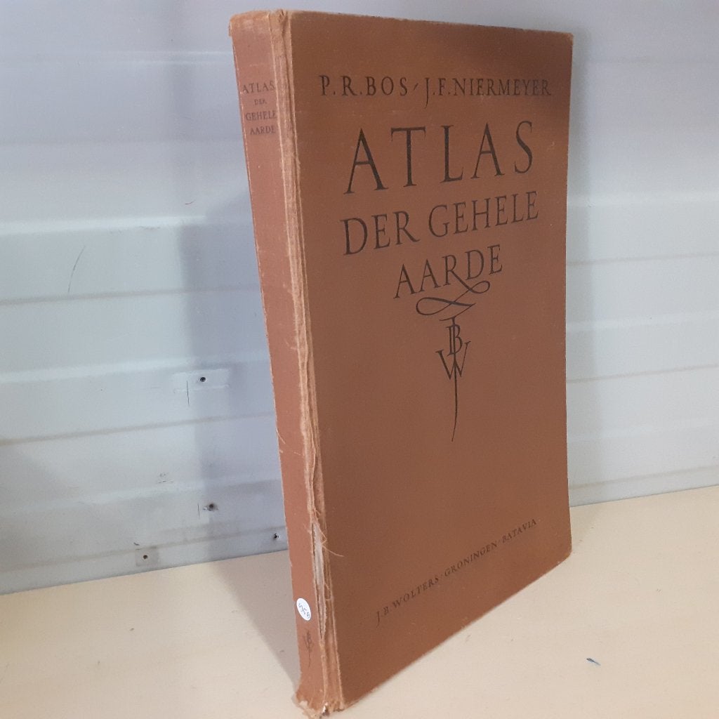 Nr. 959 Bos-Niermeyer. Schoolatlas der gehele aarde, Gelezen, Bosatlas, Ophalen of Verzenden, 1800 tot 2000