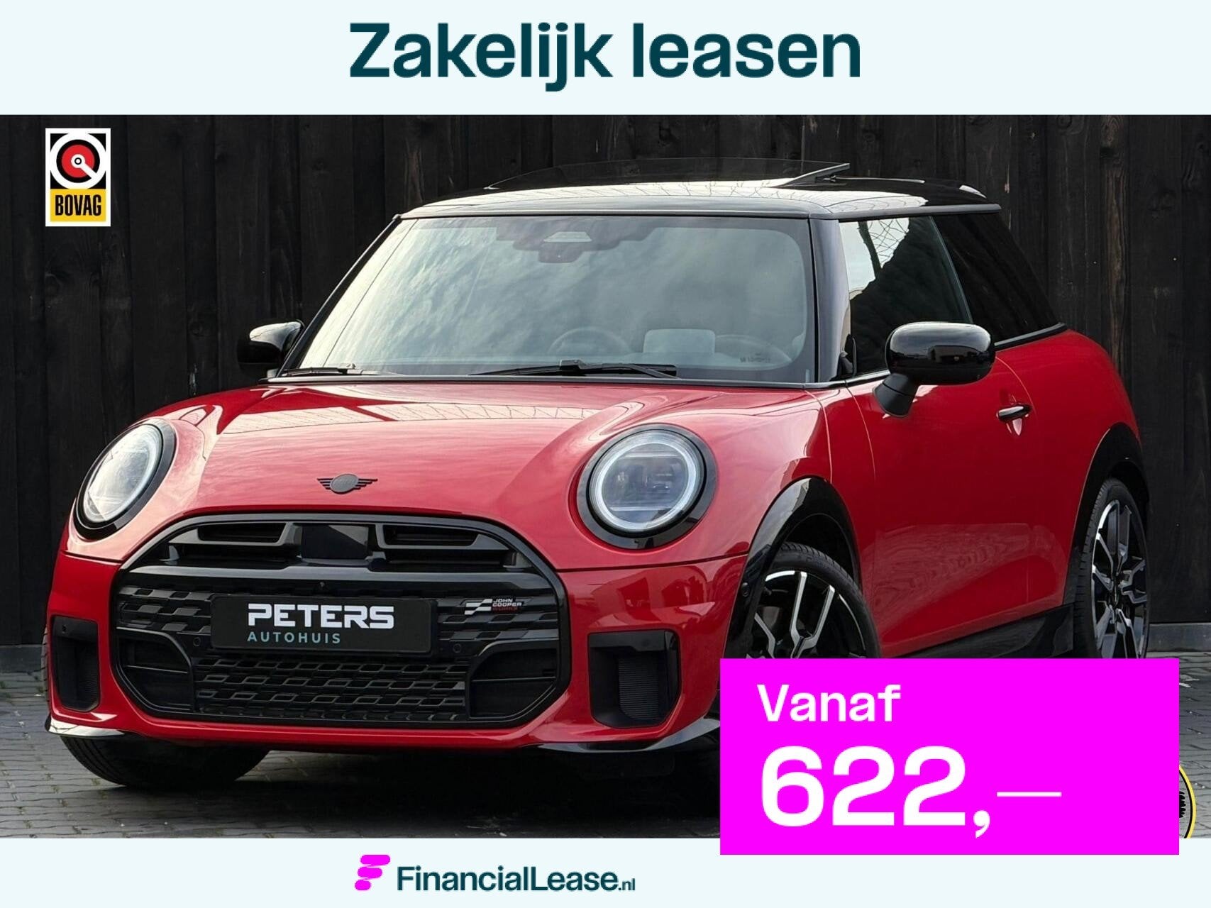 Mini Mini 2.0 Cooper S John Cooper Works XL| Met alle opties, Automatische klimaatregeling, Zwart, 4 cilinders, 4 stoelen