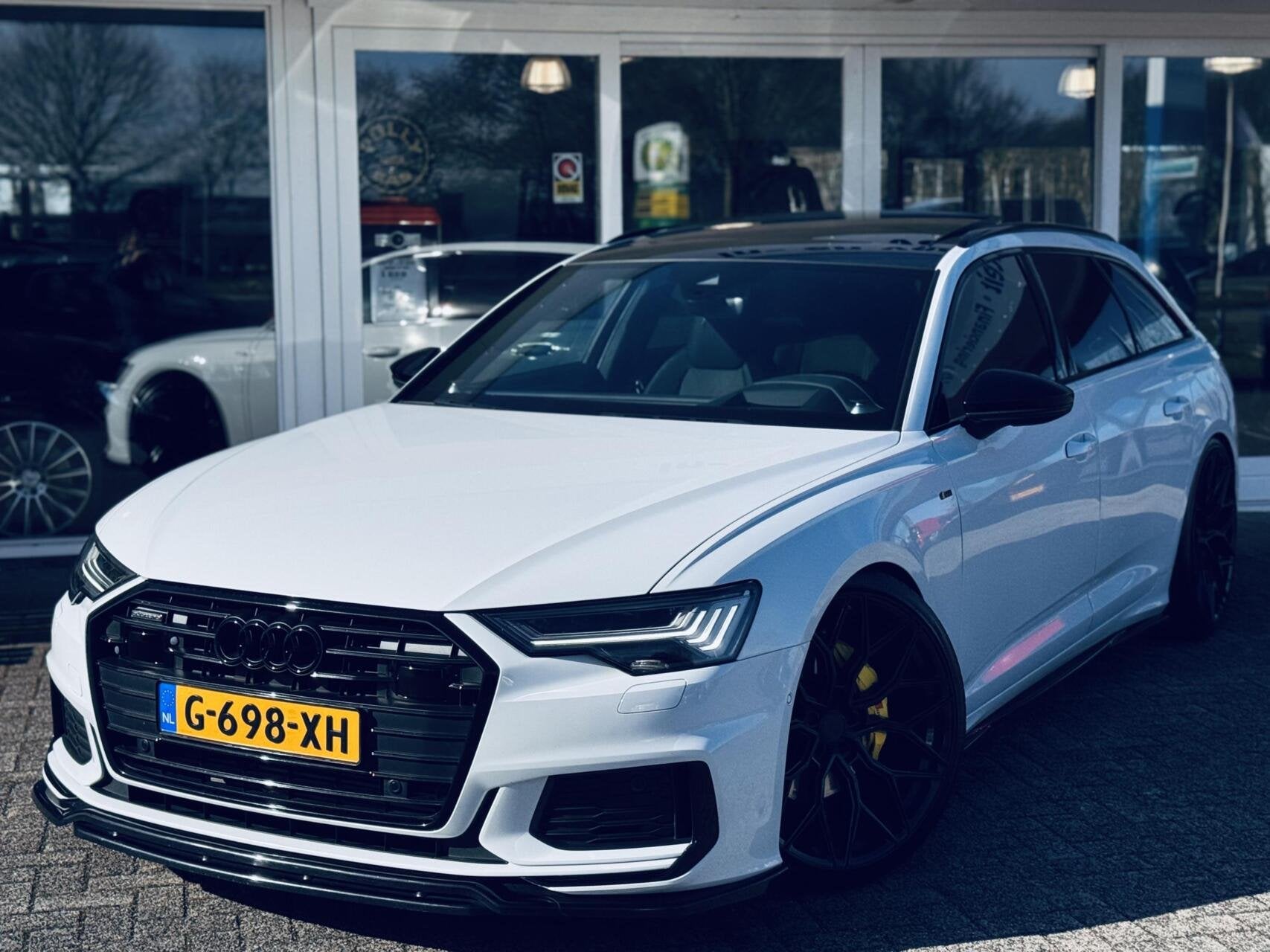 Audi A6 Avant 50 TDI V6 quattro Design Pro Line Plus,22"lmv,, Auto's, Audi, Automaat, Adaptive Cruise Control, Gebruikt, Wit
