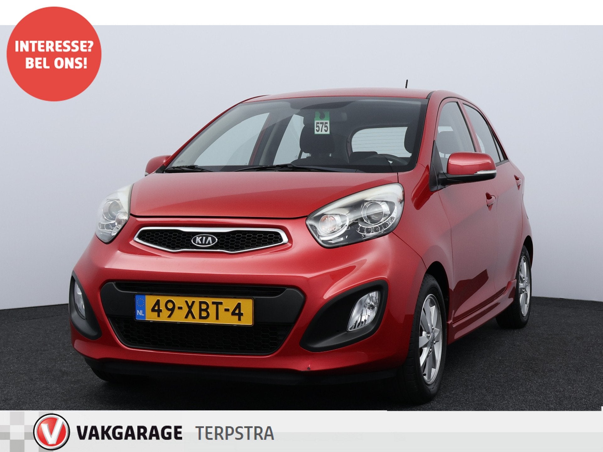 Kia Picanto 1.0 CVVT Plus Pack/ 5-Drs/ 14'' LMV/ Airco/ C.V., Auto's, Voorwielaandrijving, Euro 5, Stof, Gebruikt