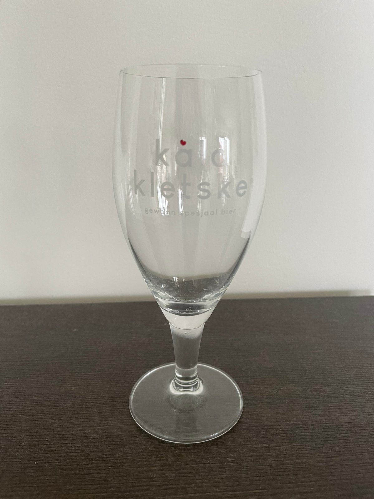 Bierglas van Kald Kletske, Verzamelen, Ophalen of Verzenden, Nieuw, Bierglas