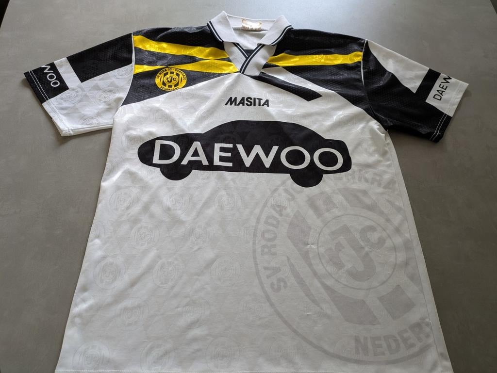 Voetbalshirt Roda JC vintage shirt 1995 Zeldzaam Zeer Mooi, Sport en Fitness, Ophalen of Verzenden, Zo goed als nieuw, Shirt