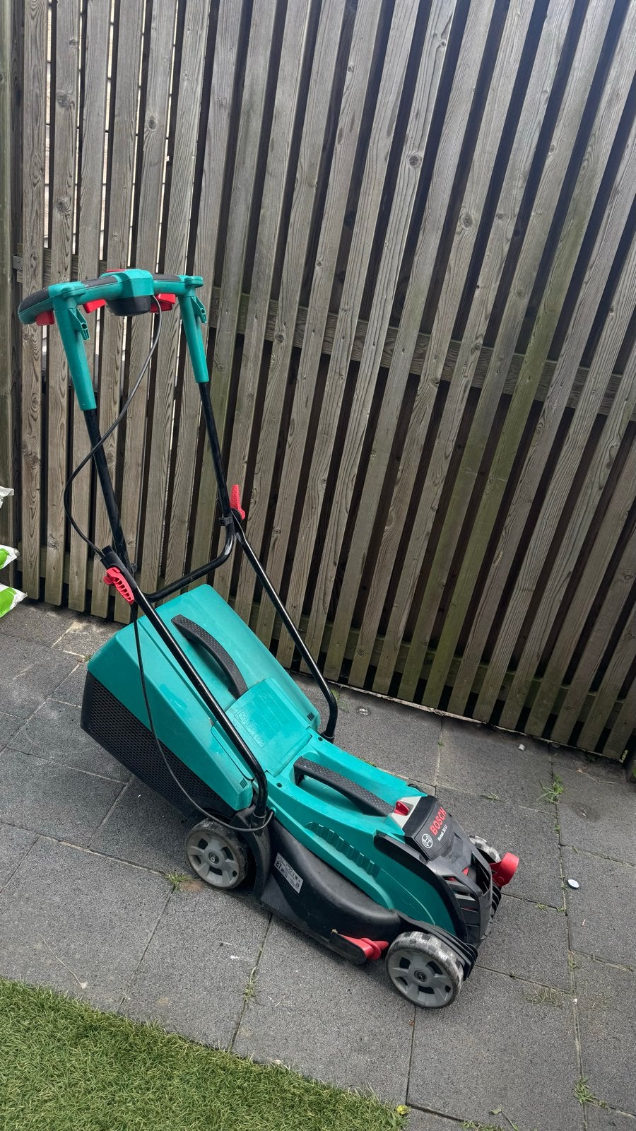 Bosch Rotak 32 LI Grasmaaier - Gebruikt, Ophalen, Cirkelmaaier, Gebruikt, Accu-grasmaaier