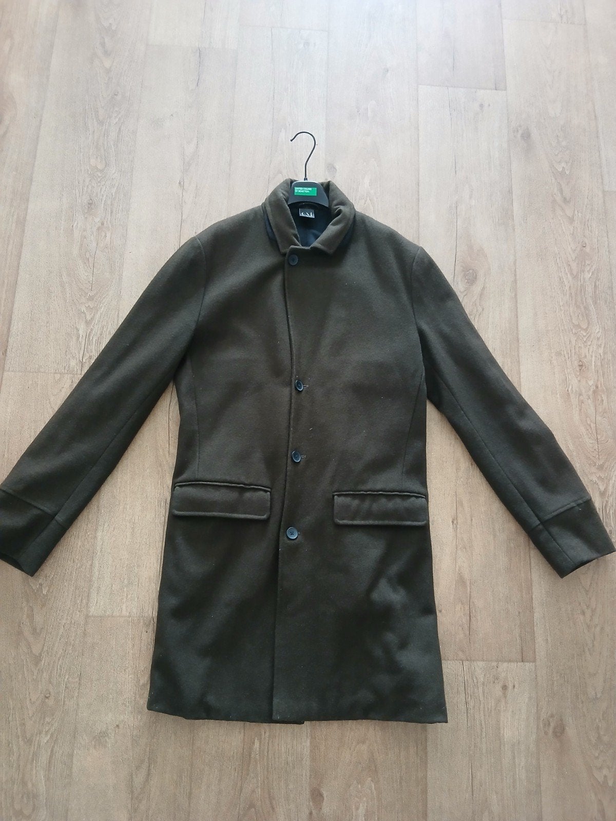 COLD METHOD HEREN WOLLE PARKA JAS MT L NW €95, Ophalen of Verzenden