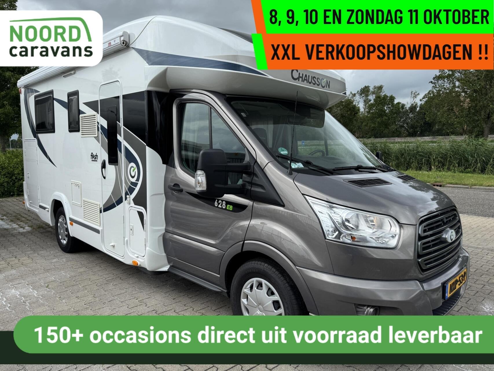 Chausson 628 EB FLASH LIMITED ED,QUEENSBED,HEFBED,22292 KM!