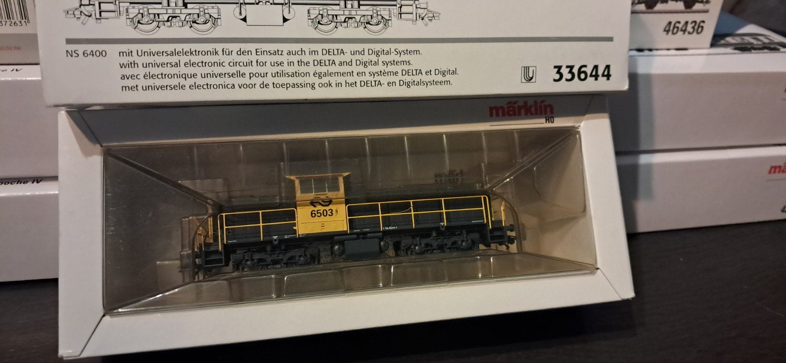 Märklin NS 6400 MAK Locomotief 33644 - Prachtmodel!, Wisselstroom, Locomotief, Ophalen of Verzenden, Märklin
