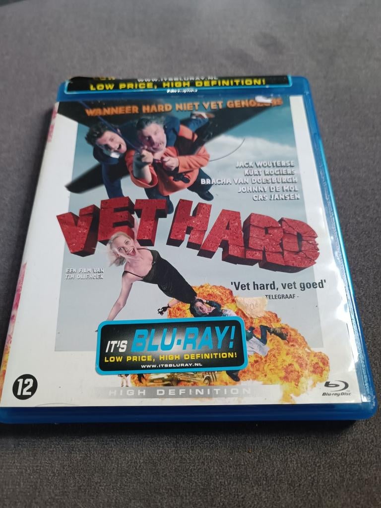 Vet hard - bluray, Ophalen of Verzenden, Zo goed als nieuw, Actie